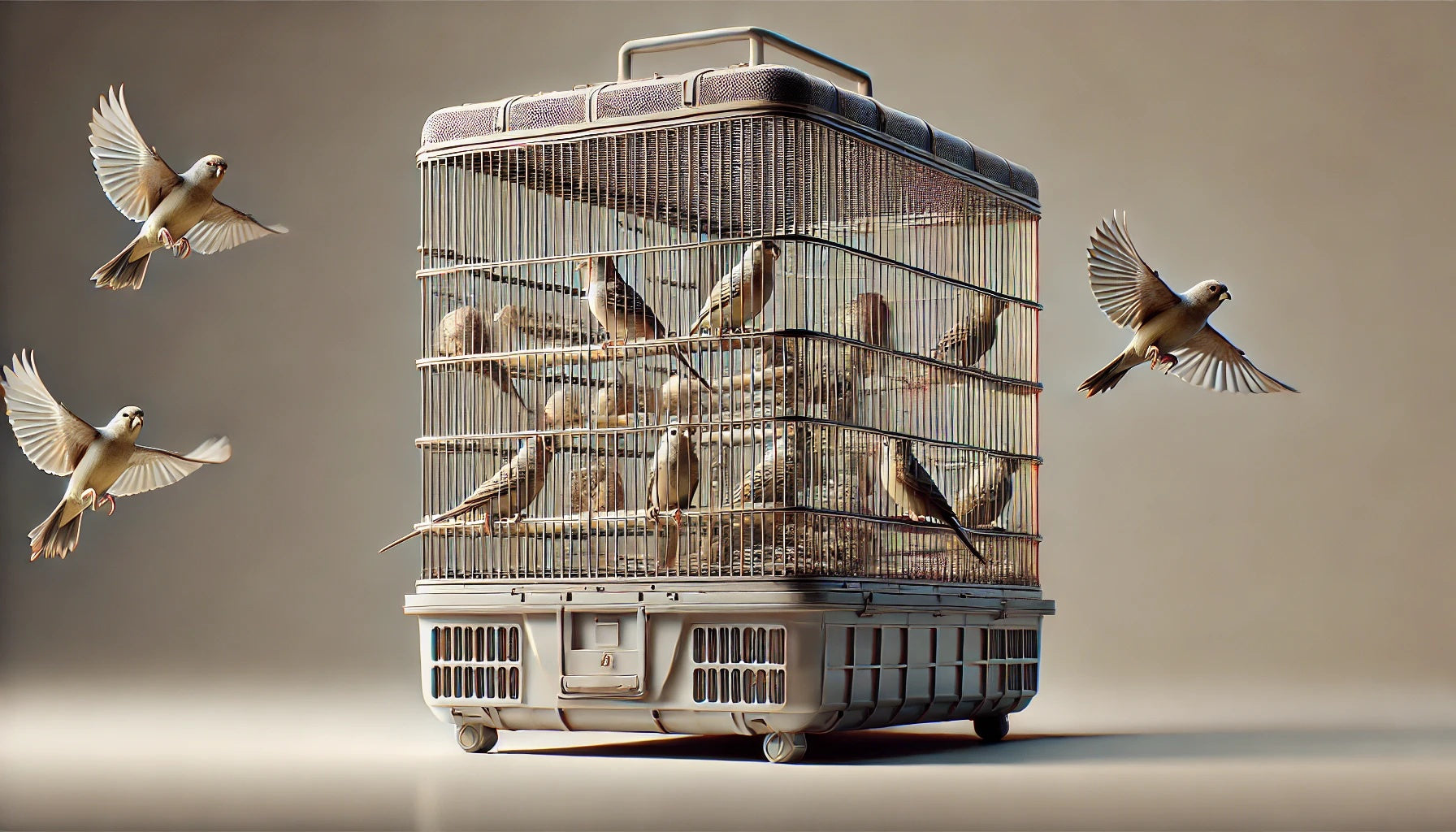 Transportines para pájaros
