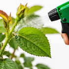 Tratamiento de plagas en plantas con pulverizador y hojas