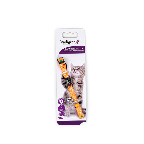 Collar ajustable para gato, sin marcas