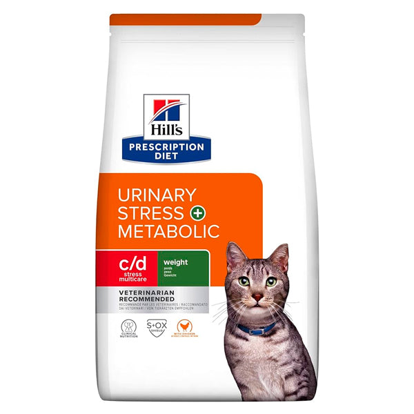 Hill's Feline c/d Estresse Urinário + Metabólico 3 kg