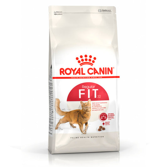 Royal Canin Fit32: Comida especializada para gatos em forma e ativos