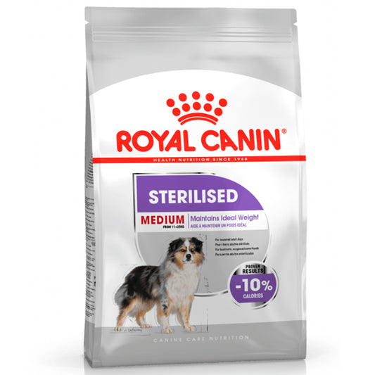 Real Canin Médio Esterilizado: Nutrição Especializada para Cães Esterilizados de Tamanho Médio