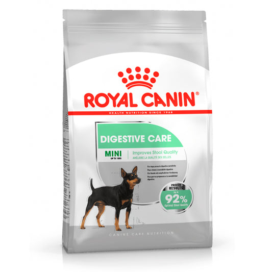 Cuidados Digestivos de Mini Real Canin: Comida Premium para Mini Cães com Cuidados Digestivos