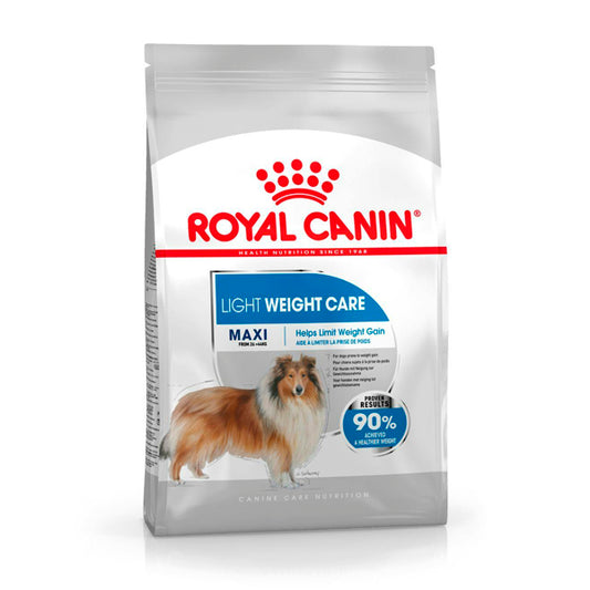 Royal Canin Maxi Cuidado com Feio Lúcido: Comida Especial para Cães de Raia Grandes com Controle de Peso