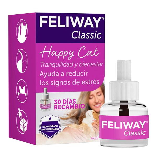 Feliway Classic Refil 48 ml: Calma e Tranquilidade para Gatos