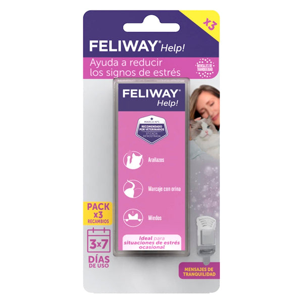 FELIWAY Help! - Ayuda a tu Gato Frente a Situaciones de Estrés Ocasional (Recambio)