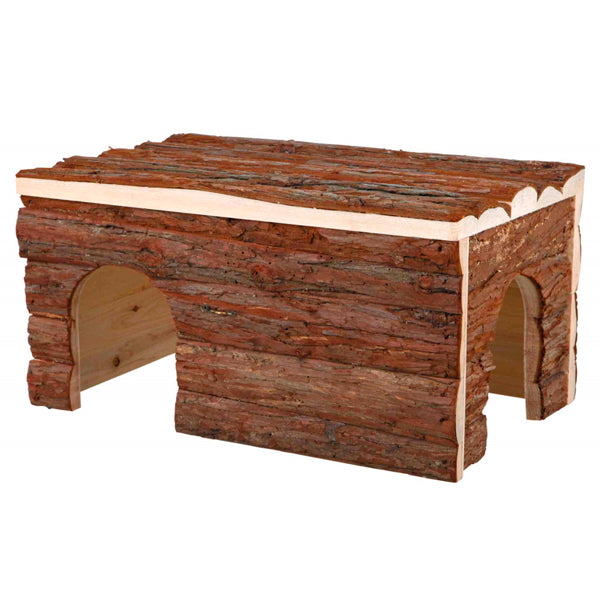 Casa de Madera para Roedores Grande – 45 x 23 x 28 cm - Tujilguero