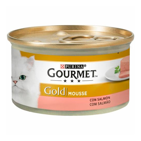 Mousse Gourmet de Ouro com Salmão 85 gr 24x85 gr