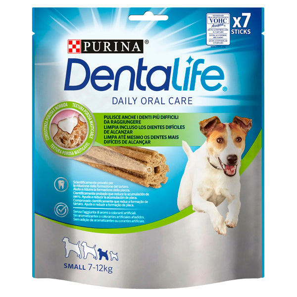 Purina Dentalife Small 115g: Snacks Dentários para a Higiene Bucal de Cães Pequenos