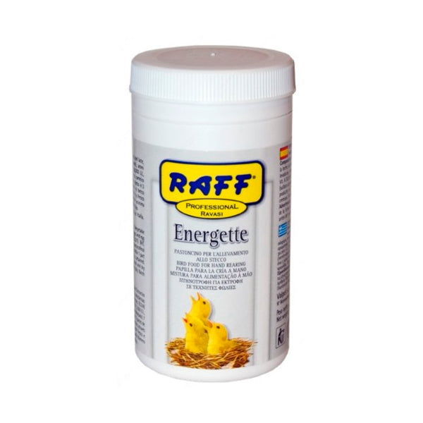 Raff Energette Papilla para Embuchar Pájaros | Alimentación Completa para Polluelos y Cría a Mano - Tujilguero