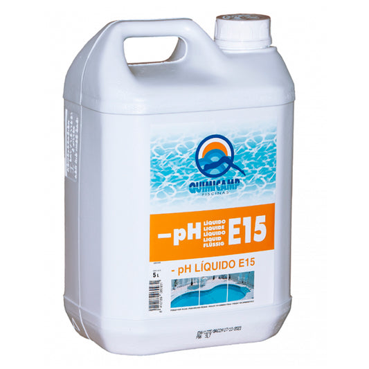 Redutor de pH líquido quimicamp 5 litros: controle de acidez para piscina