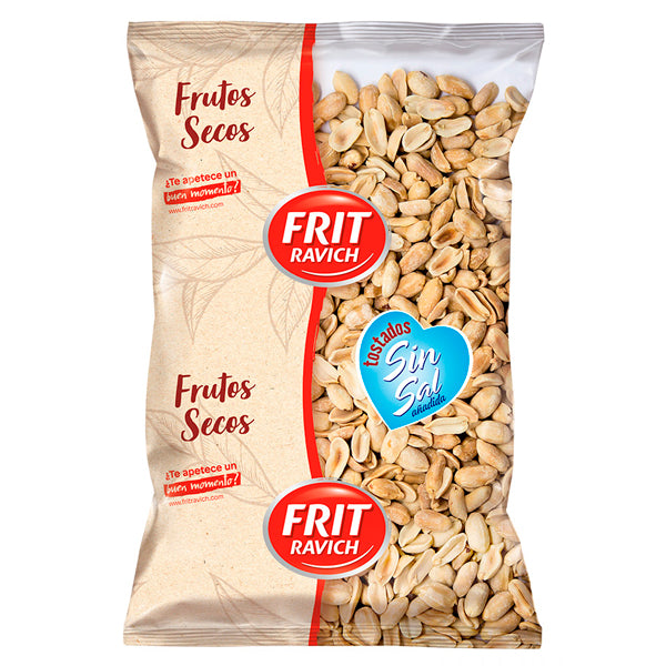 Frit Ravich Cacahuete Repelado Tostado Sin Sal 1 Kg