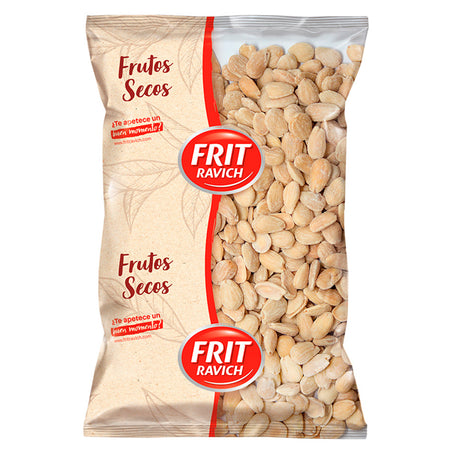 Frit Ravich Almendras Fritas con Sal 1 kg | Almendra Repelada Crujiente Snack Natural - Tujilguero