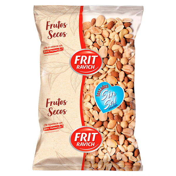Frit Ravich Cocteleo Frutos Secos Tostados Sin Sal 1 Kg