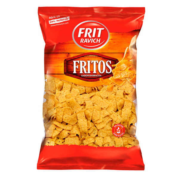 Frit Ravich Fritos Crujientes Sabor Barbacoa 130g