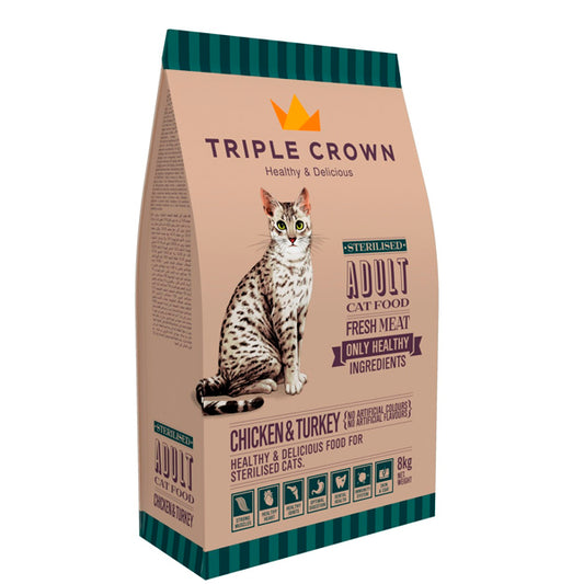 Triple Crown Lovely Gato Adulto Esterilizado 2 kg