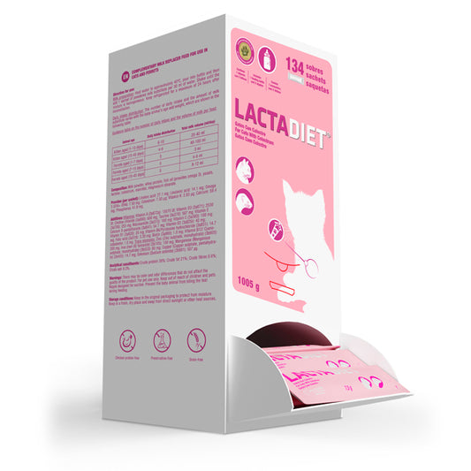 Pharmadiet Lactadiet para Gatos 1005 gr (134 saquetas de 7,5 g)