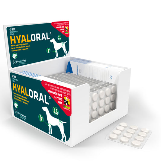 Pharmadiet Hyaloral Raças Grandes 360 comprimidos