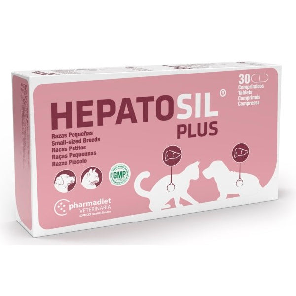 Pharmadiet Hepatosil Plus Raças Pequenas 30 Comprimidos
