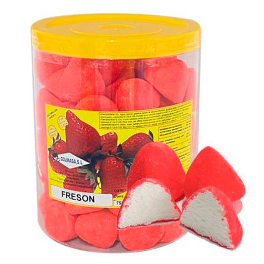 Golmasa Strawberry Sweets - Deliciosos doces de morango, 75 unidades