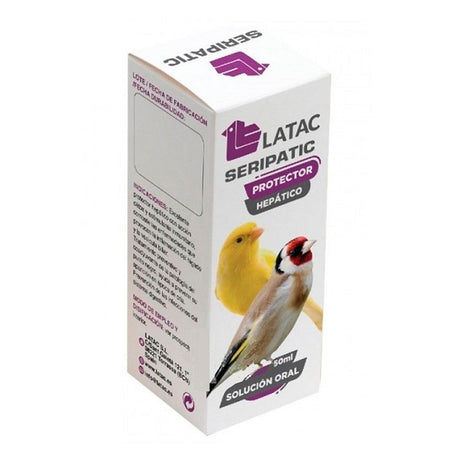 Latac Seripatic | Protector Hepático para Aves y Prevención del Punto Negro | Canarios y Jilgueros - Tujilguero