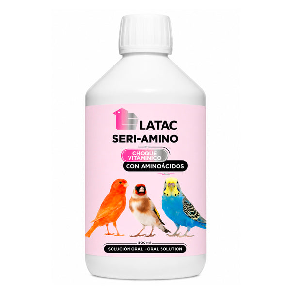 Latac Seri-Amino – Vitaminas y Aminoácidos para Aves - Tujilguero