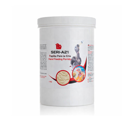 Latac Seri-A 21 Papilla de Embuche para Polluelos | Papilla Cría a Mano para Canarios, Jilgueros y Exóticos - Tujilguero