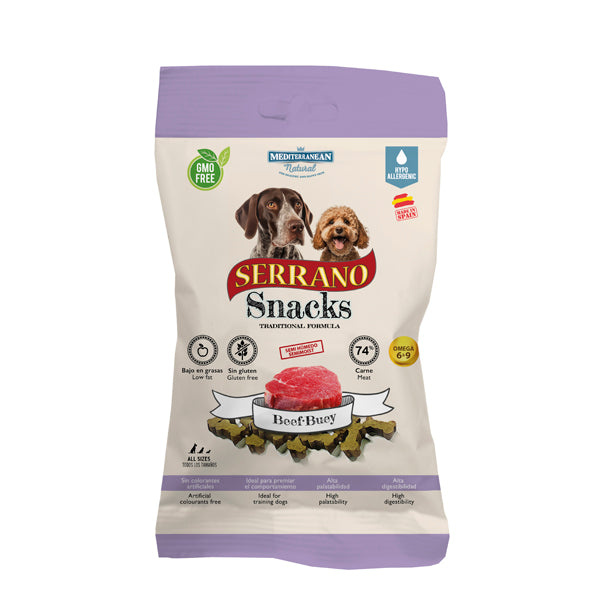 Mediterranean Natural Serrano Snacks Para Perros