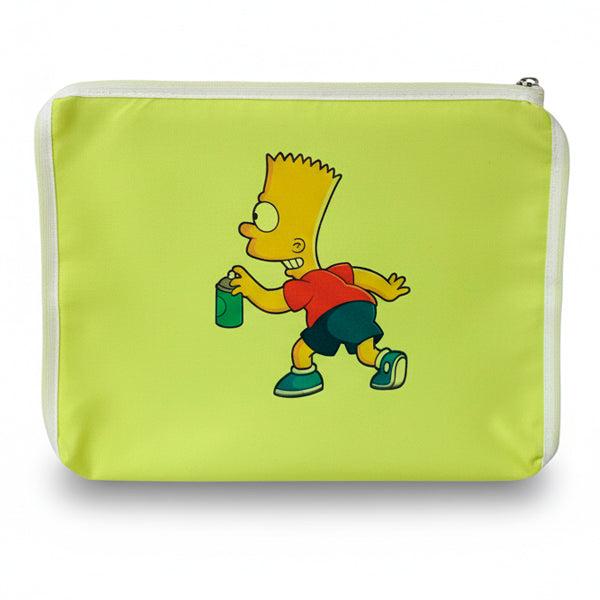 Funda para jaula C2 Bart grafitero – Diseño urbano con tela opaca lavable, cremallera y asa, ideal para jaulas medianas