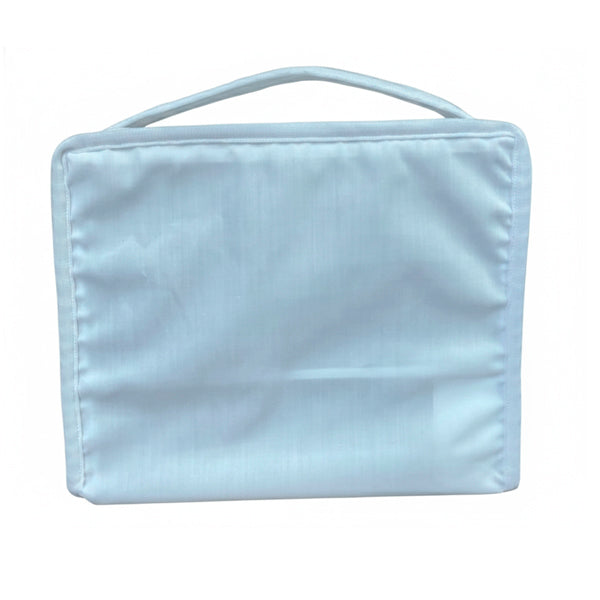 Funda para jaula C2 blanca – Diseño clásico, tela opaca y lavable