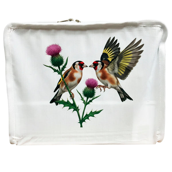 Funda Jaula C2 Jilgueros en Cardo – Diseño Natural