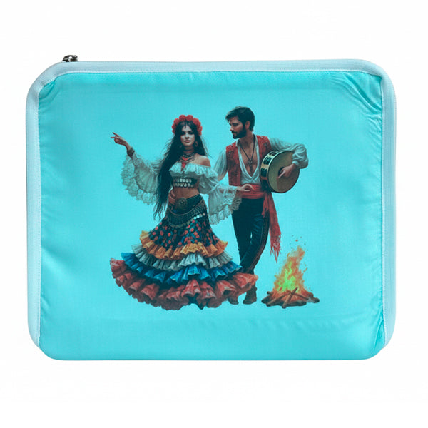 Funda Jaula C2 Pareja Flamenca con Hoguera