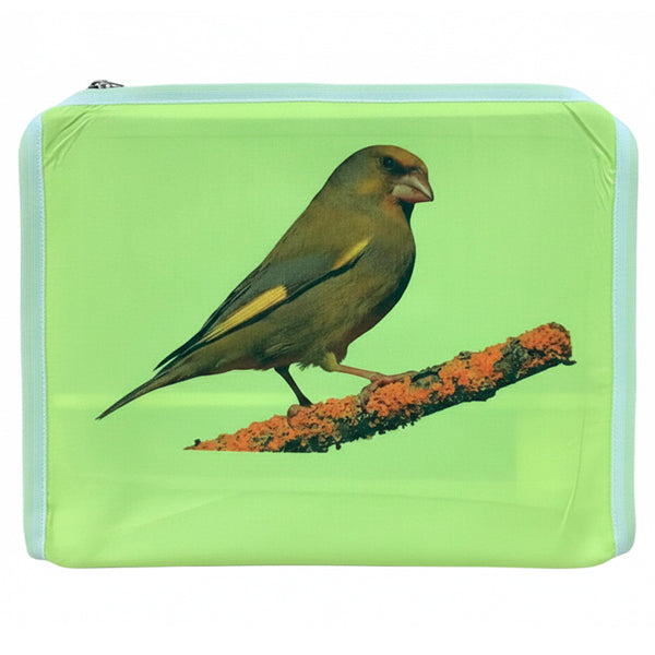 Funda Jaula C2 Verderón en Posadero Verde