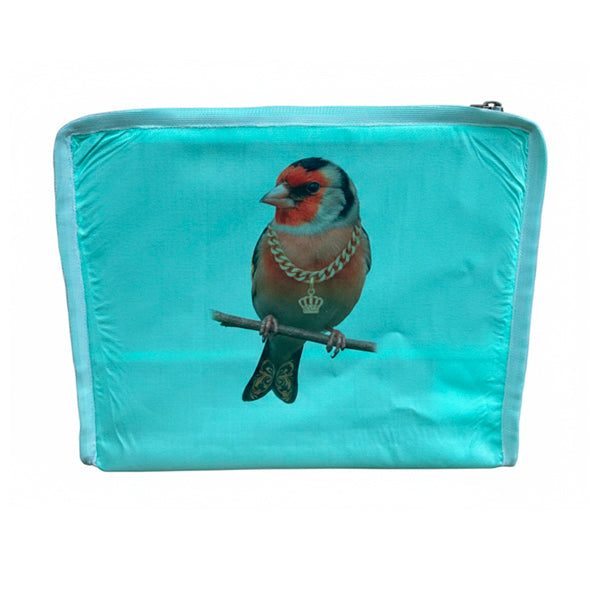 Funda Jaula C2 Jilguero Royal con Cadena Dorada