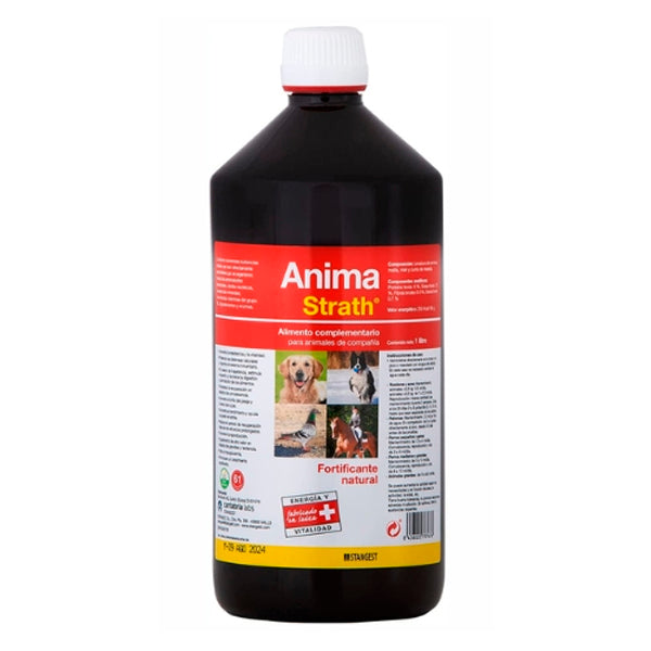 Stangest Anima Strath Suplemento Natural Multivitamínico | Vitaminas para Aves, Perros, Gatos y Mascotas - Tujilguero