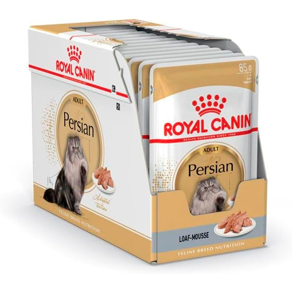 Royal Canin Persa: comida molhada especializada para gatos persas, 125g Envelope Pack