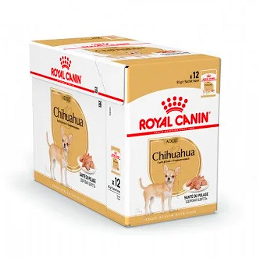 Alimentos úmidos de canin real para adultos chihuahua: 125g envelope pack