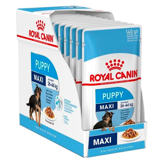 Alimentos molhados da Royal Canin para cachorros maxi: 10G Envelope Pack