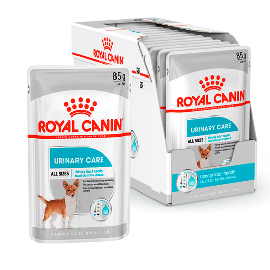 Cuidados urinários da Royal Canin: comida molhada especial para atendimento urinário, 125g Envelope Pack