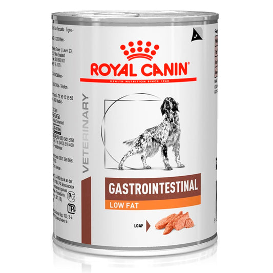 Royal Canin Canine Veterinary GastroIntestinal Cão Baixo Gordo 12x410 g Lata