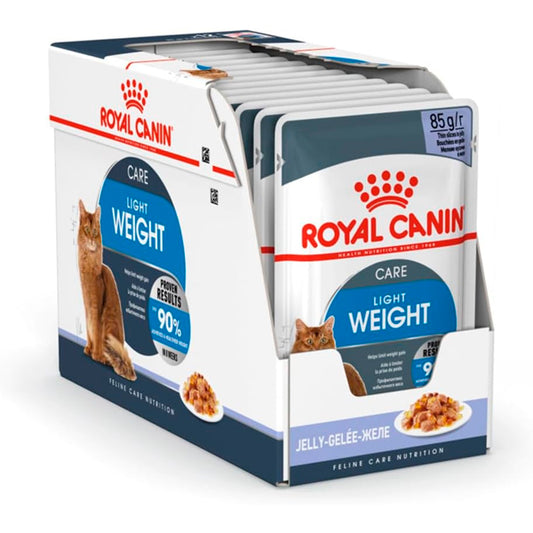 Royal Canin Ultra Light: Food -Caloria Baixo para Gatos, 125g Envelope Pack