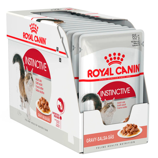 Instintivo de Canin Royal: alimentos molhados em molho de gato, 125g Envelope Pack