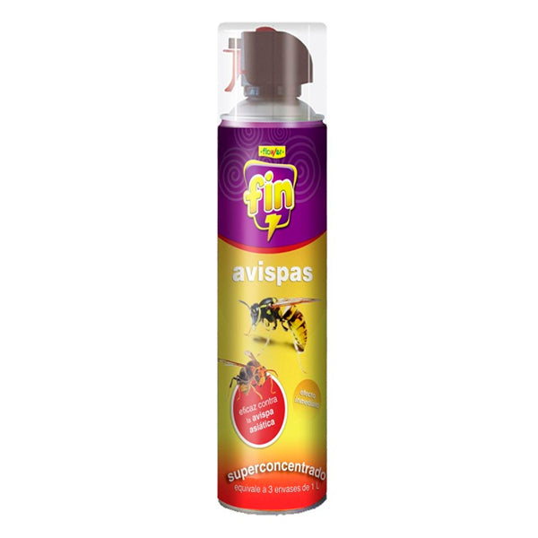 Flower FIN Avispas aerosol 800 cc alcance anunciado 5 metros
