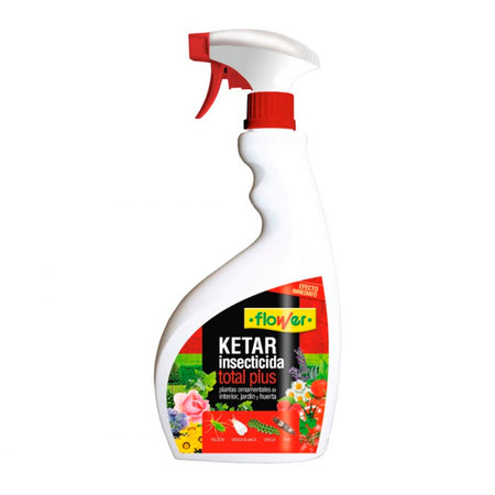 Flower Ketar insecticida polivalente listo uso, pulverizador 750 ml