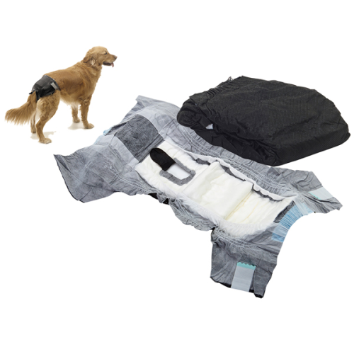 Pañales Savic Comfort Nappy talla 2 de 12 unidades para perros, cintura de 34 a 44 cm