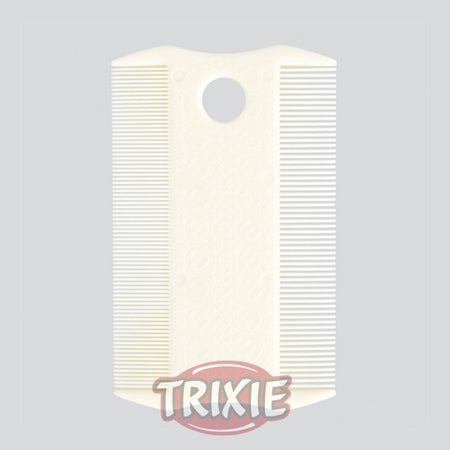 Trixie Peine Quitaparásitos, Plástico, Doble Cara, 9 Cm - Tujilguero