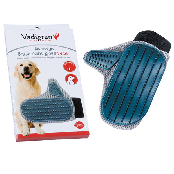 Luva de massagem para cães Vadigran 24Cm