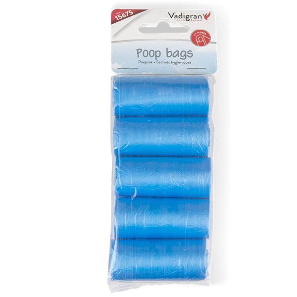 Sacos de higiene Vadigran Blue - 5 rolos (15)