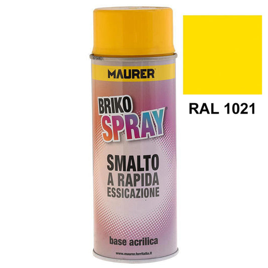 Spray Tinta Amarela Colza 400 ml.