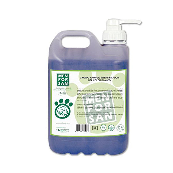 Menforsan Champú Pelo Blanco 5 lts - Tujilguero